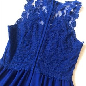 Royal Blue Dress